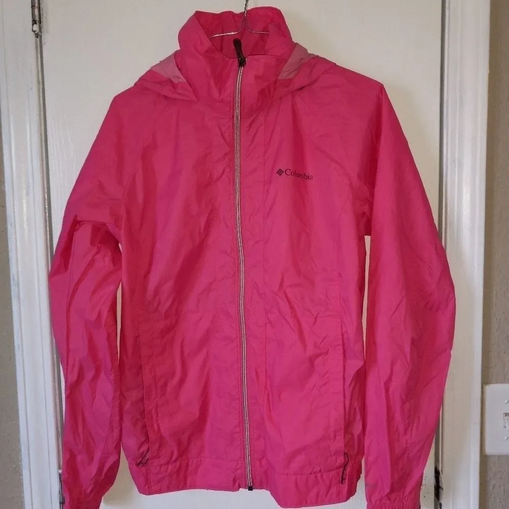 Columbia Hooded Light Weight Jacket - Picture 1 of 4